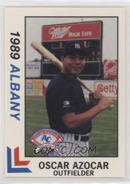 1989 Best Albany-Colonie Yankees - [Base] #19 - Oscar Azocar