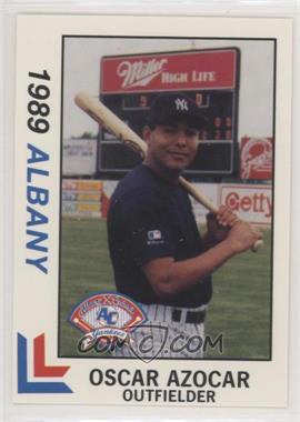 1989 Best Albany-Colonie Yankees - [Base] #19 - Oscar Azocar