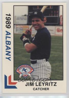 1989 Best Albany-Colonie Yankees - [Base] #2 - Jim Leyritz