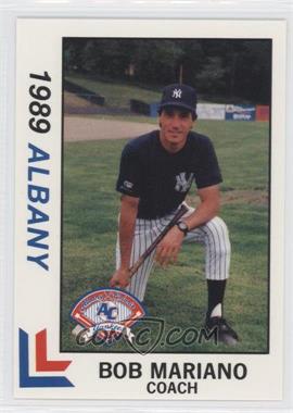 1989 Best Albany-Colonie Yankees - [Base] #28 - Bob Mariano