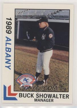 1989 Best Albany-Colonie Yankees - [Base] #8 - Buck Showalter