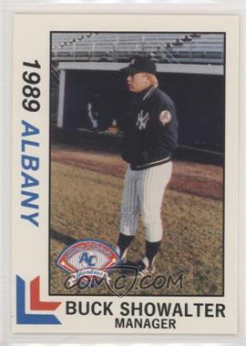 1989 Best Albany-Colonie Yankees - [Base] #8 - Buck Showalter