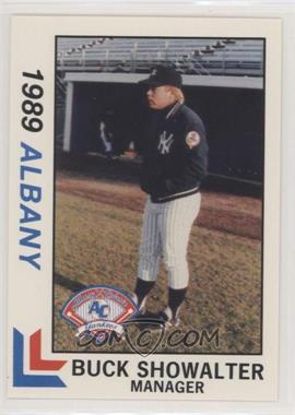 1989 Best Albany-Colonie Yankees - [Base] #8 - Buck Showalter