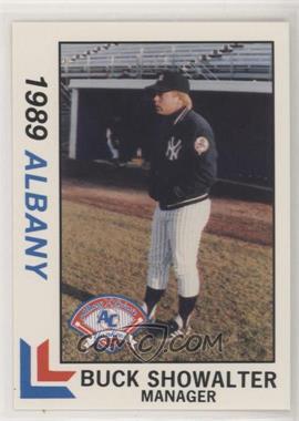 1989 Best Albany-Colonie Yankees - [Base] #8 - Buck Showalter