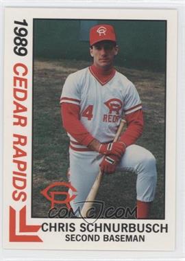 1989 Best Cedar Rapids Reds - [Base] #16 - Chris Schnurbusch