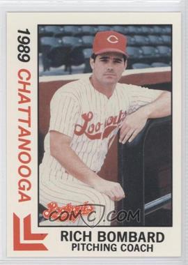 1989 Best Chattanooga Lookouts - [Base] #8 - Rich Bombard