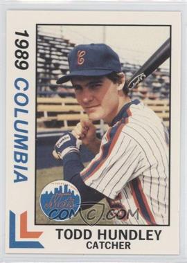 1989 Best Columbia Mets - [Base] #1 - Todd Hundley