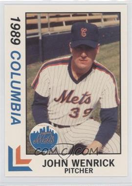 1989 Best Columbia Mets - [Base] #17 - John Wenrick