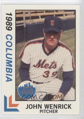1989 Best Columbia Mets - [Base] #17 - John Wenrick