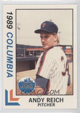 1989 Best Columbia Mets - [Base] #19 - Andy Reich