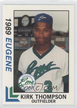 1989 Best Eugene Emeralds - [Base] #10 - Kirk Thompson