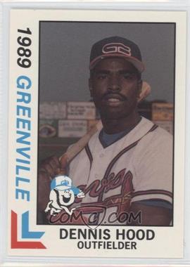 1989 Best Greenville Braves - [Base] #1 - Dennis Hood