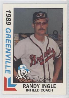 1989 Best Greenville Braves - [Base] #21 - Randy Ingle