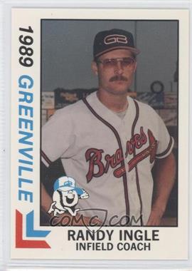 1989 Best Greenville Braves - [Base] #21 - Randy Ingle