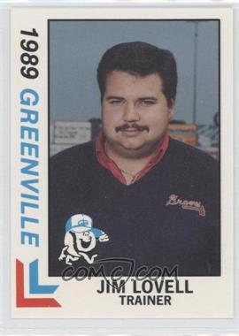1989 Best Greenville Braves - [Base] #22 - Jim Lovell