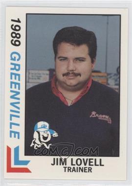 1989 Best Greenville Braves - [Base] #22 - Jim Lovell