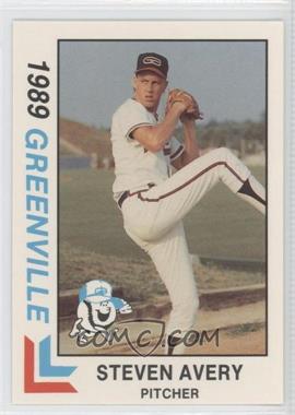 1989 Best Greenville Braves - [Base] #28 - Steve Avery