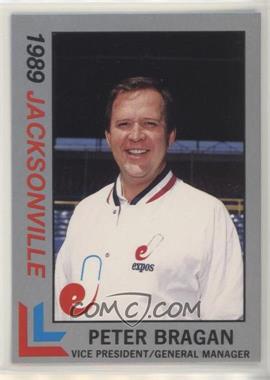 1989 Best Jacksonville Expos - [Base] - Platinum #23 - Peter Bragan