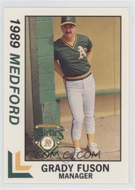 1989 Best Medford Athletics - [Base] #18 - Grady Fuson