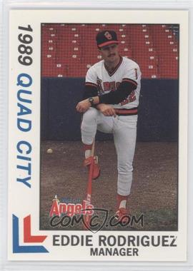 1989 Best Quad City Angels - [Base] #2 - Eddie Rodriguez