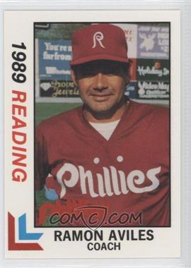 1989 Best Reading Phillies - [Base] #25 - Ramon Aviles