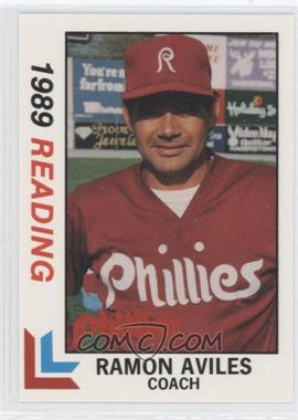 1989 Best Reading Phillies - [Base] #25 - Ramon Aviles