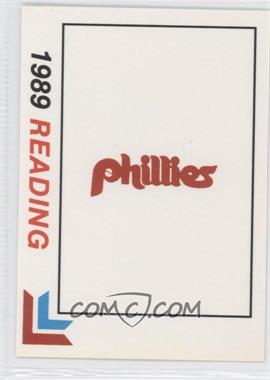 1989 Best Reading Phillies - [Base] #27 - Checklist