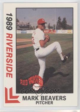 1989 Best Riverside Red Wave - [Base] #2 - Mark Beavers