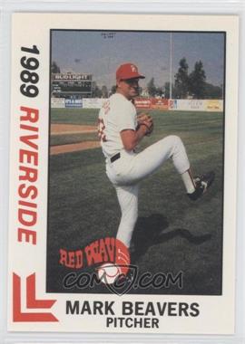 1989 Best Riverside Red Wave - [Base] #2 - Mark Beavers