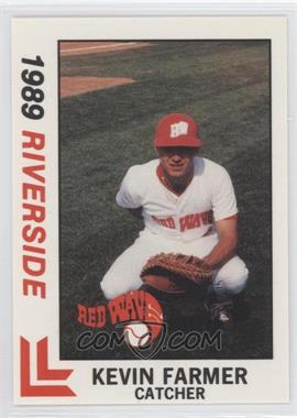 1989 Best Riverside Red Wave - [Base] #5 - Kevin Farmer