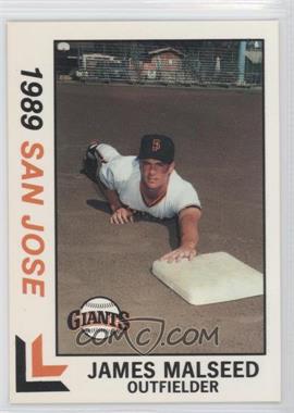 1989 Best San Jose Giants - [Base] #22 - James Malseed
