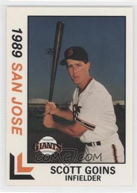 1989 Best San Jose Giants - [Base] #27 - Scott Goins
