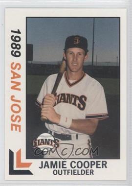 1989 Best San Jose Giants - [Base] #3 - Jamie Cooper