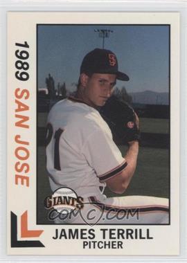 1989 Best San Jose Giants - [Base] #4 - James Terrill