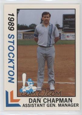 1989 Best Stockton Ports - [Base] #28 - Dan Chapman