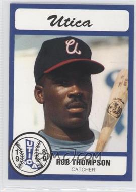 1989 Bill Pucko Utica Blue Sox - [Base] #25 - Rob Thompson