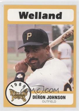 1989 Bill Pucko Welland Pirates - [Base] #14 - Deron Johnson