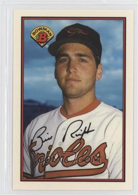 1989 Bowman - [Base] - Collector's Edition (Tiffany) #12 - Billy Ripken