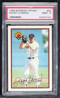 1989 Bowman - [Base] - Collector's Edition (Tiffany) #26 - Roger Clemens [PSA 9 MINT]