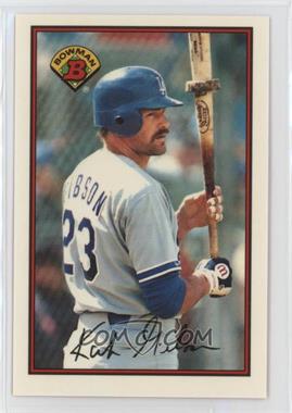 1989 Bowman - [Base] - Collector's Edition (Tiffany) #351 - Kirk Gibson