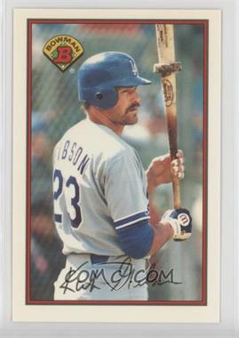 1989 Bowman - [Base] - Collector's Edition (Tiffany) #351 - Kirk Gibson