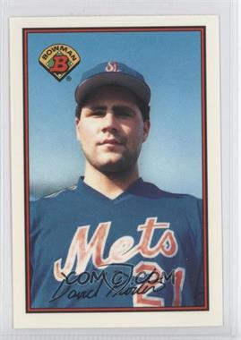 1989 Bowman - [Base] - Collector's Edition (Tiffany) #378 - Dave Proctor