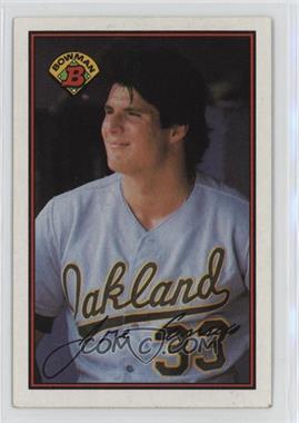 1989 Bowman - [Base] #201 - Jose Canseco [EX to NM]