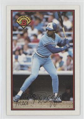 1989 Bowman - [Base] #253 - Fred McGriff [EX to NM]