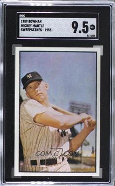 1989 Bowman - Replicas #_MIMA.2 - Mickey Mantle (1953 Bowman Color) [SGC 9.5 Mint+]