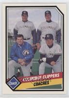 Clippers Coaches (Ken Rowe, Champ Summers, Gary Tuck, Mike Heifferon)