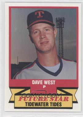 1989 CMC AAA All-Stars/Future Stars - [Base] #29 - Dave West