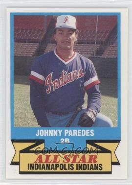 1989 CMC AAA All-Stars/Future Stars - [Base] #3 - Johnny Paredes