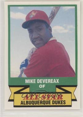 1989 CMC AAA All-Stars/Future Stars - [Base] #36 - Mike Devereaux