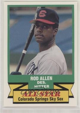 1989 CMC AAA All-Stars/Future Stars - [Base] #39 - Rod Allen